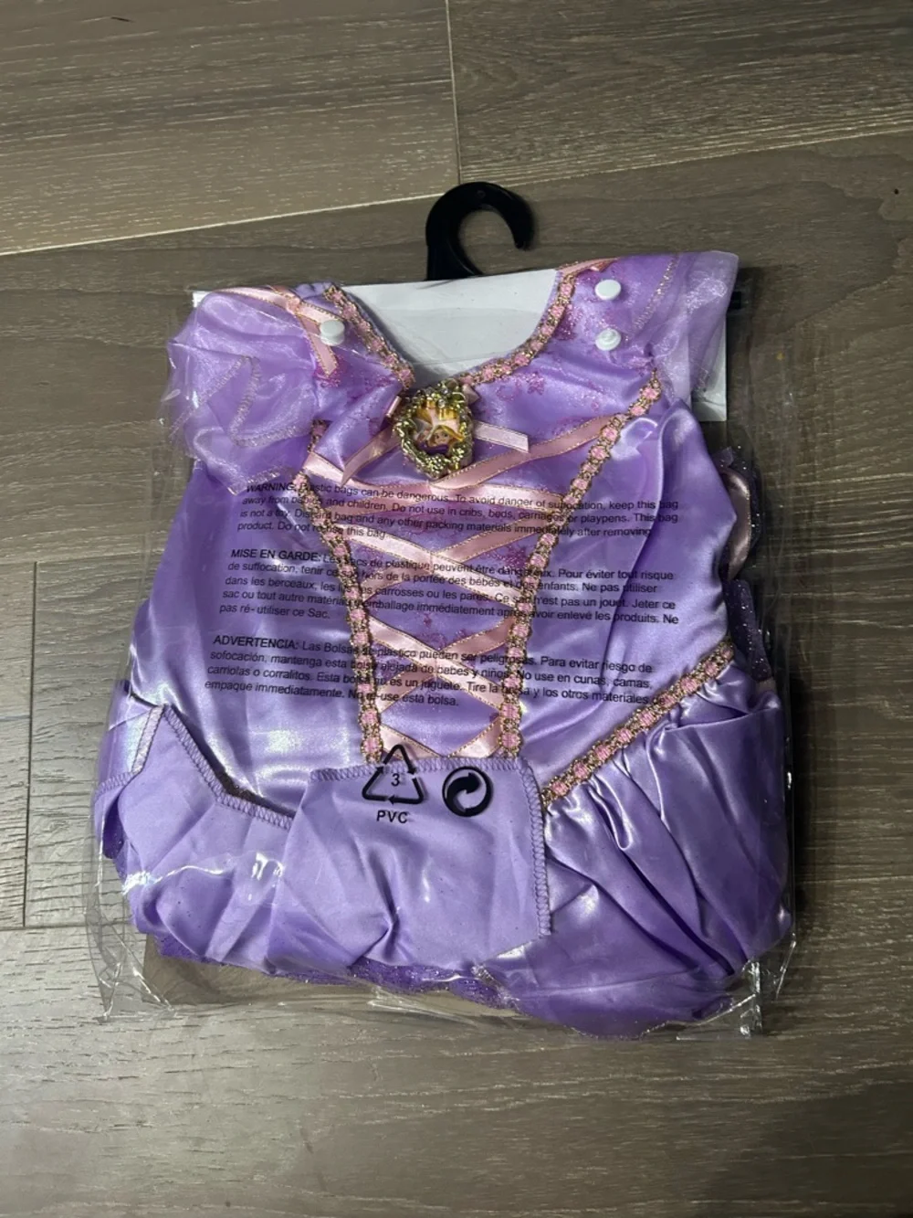 Disguise Disney Princess Rapunzel child costume. NWT small 4-6X(24) - Picture 2 of 2